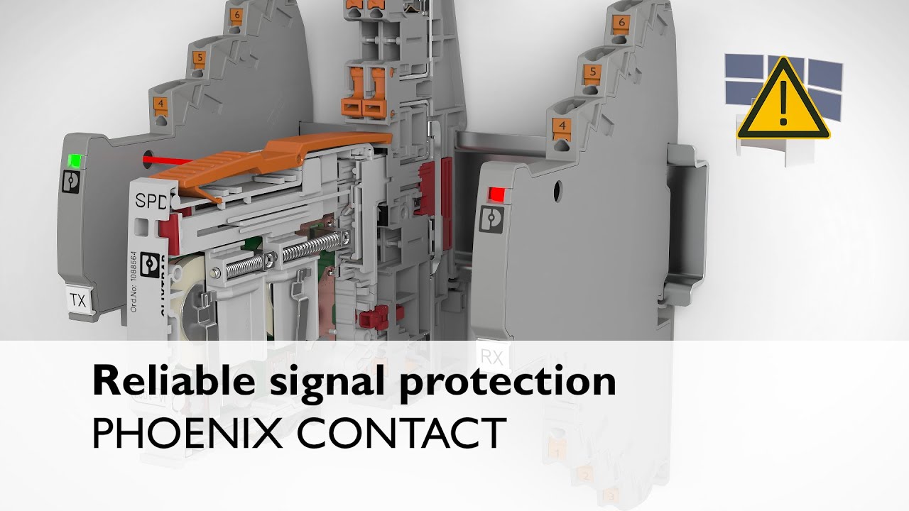 Reliable signal protection with CLIXTRAB – the combination of surge protection and terminal blocks
