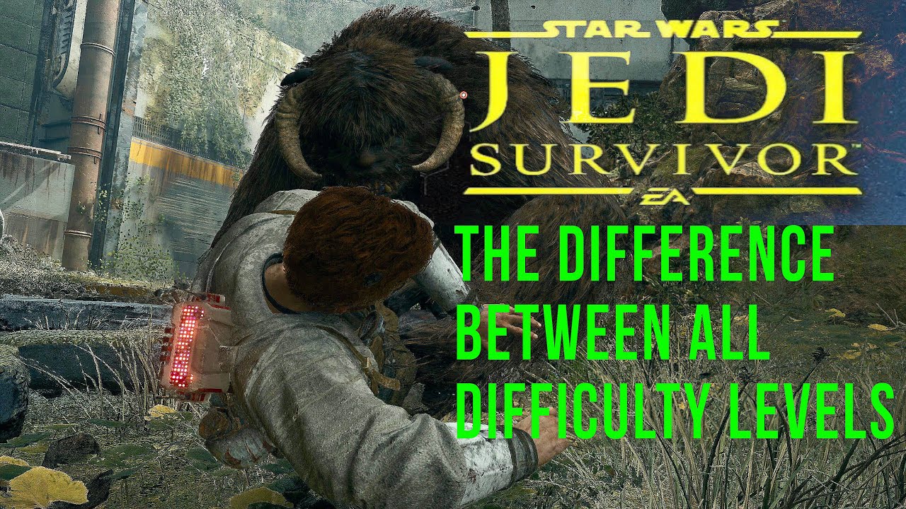 Star Wars Jedi Survivor the Difference Between All Difficulty Levels