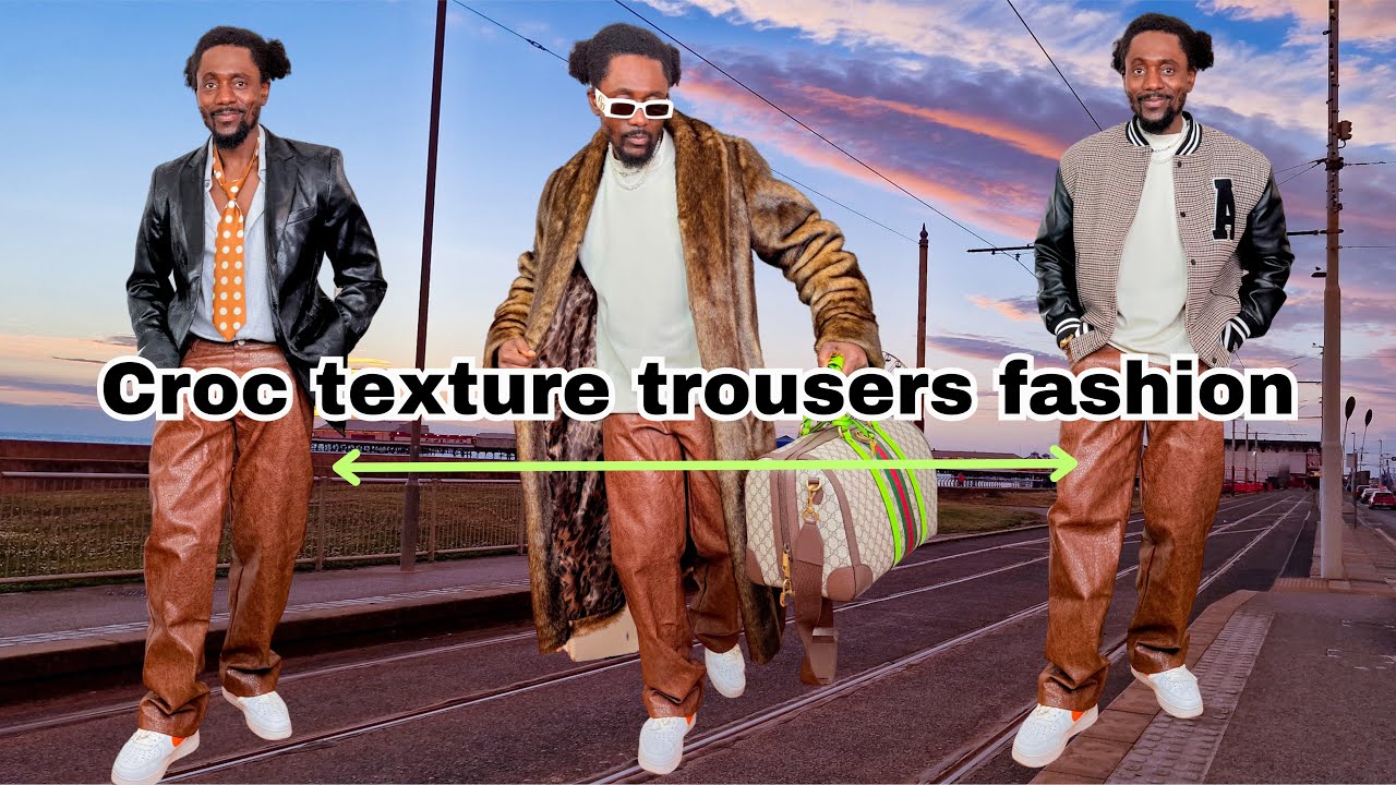 The Best Way To Style Croc PU Silver Chain Trousers | Bold Streetwear Outfit Ideas