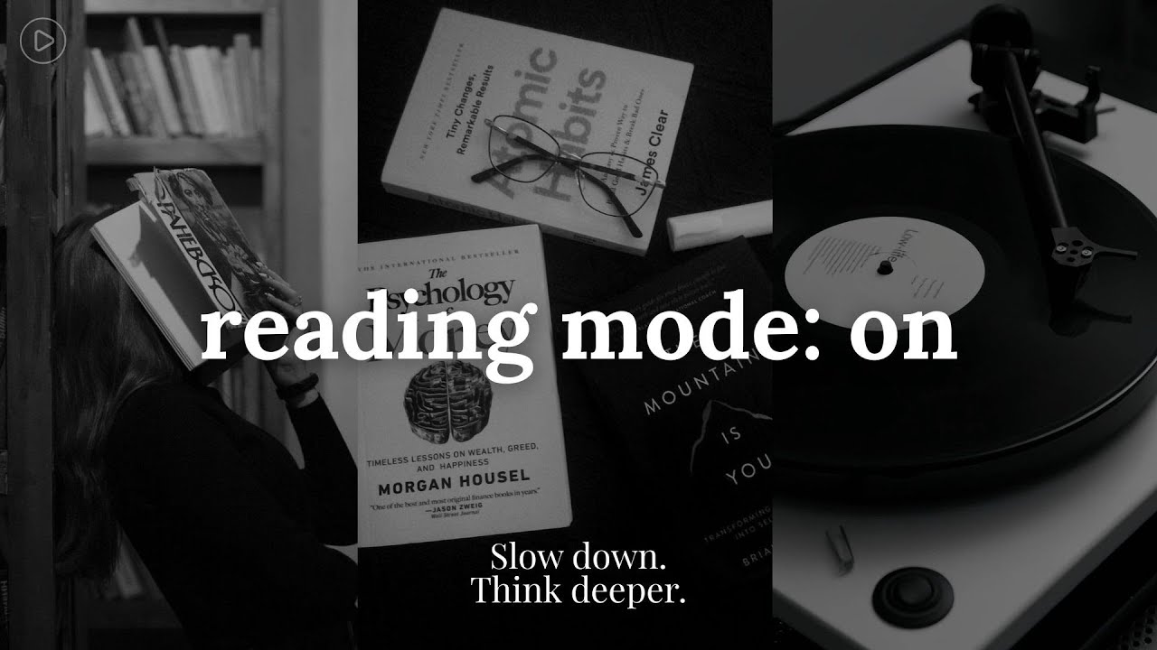 Reading Mode: ON 📚 Soft Lofi for Reading & Concentration