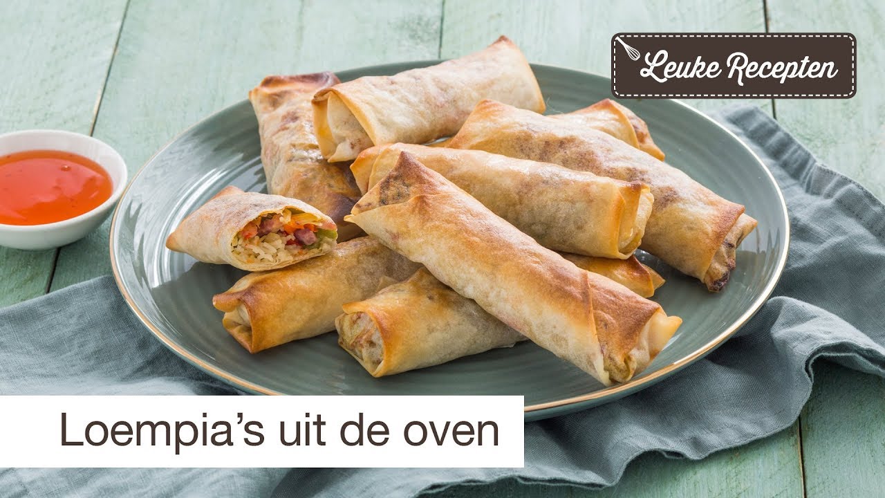 Loempia's uit de oven | LeukeRecepten.nl