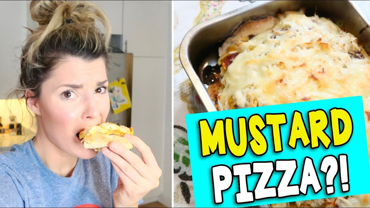 MUSTARD PIZZA?! // Grace Helbig