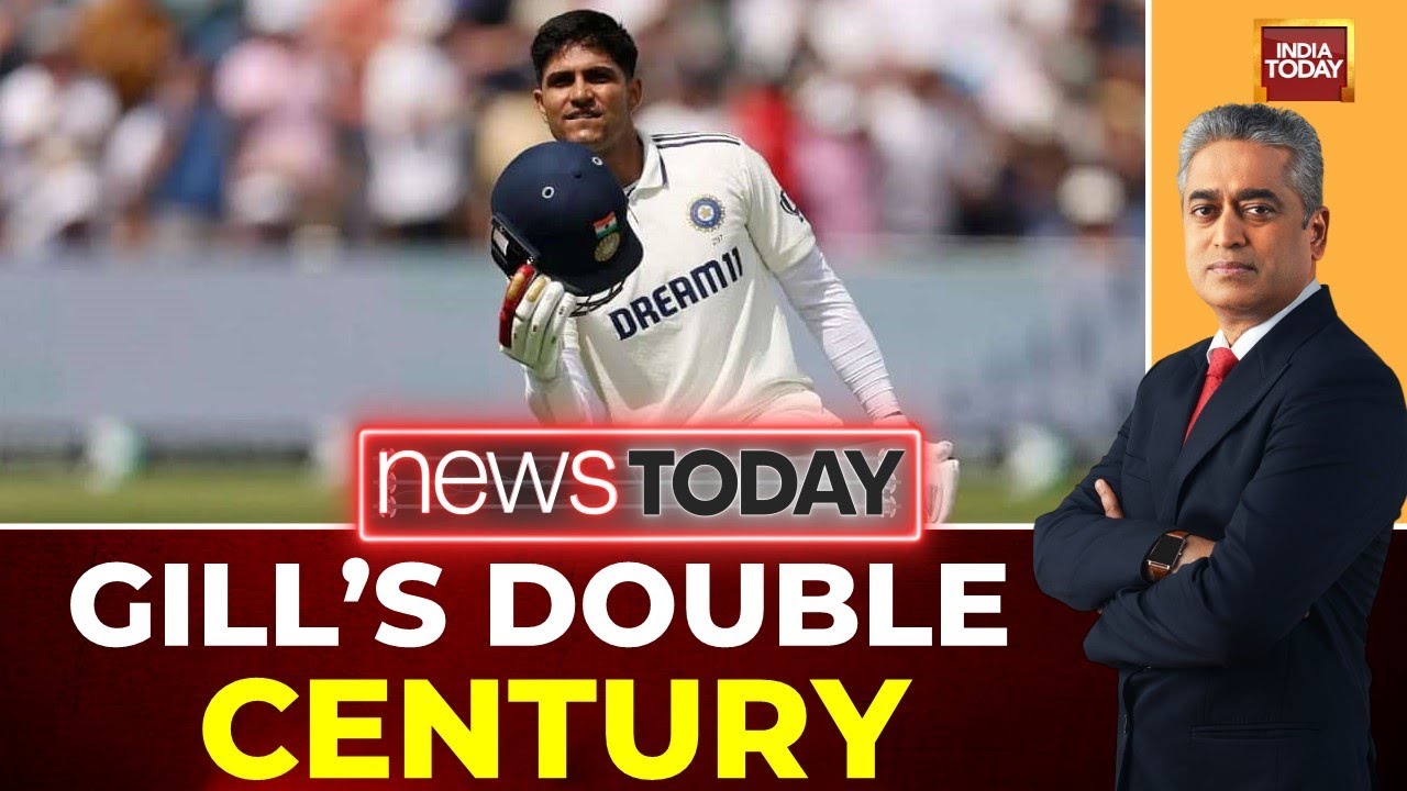 Shubman Gill's Double Century: New Record Set in Birmingham Test | India Today