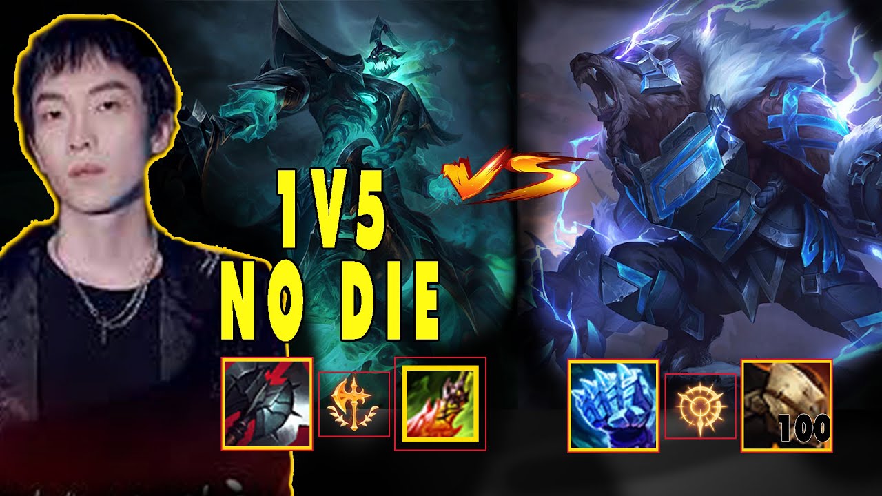 SALLY BUILD HECARIM SO STRONG 1V5 NO DIE SO MUCH HEALING