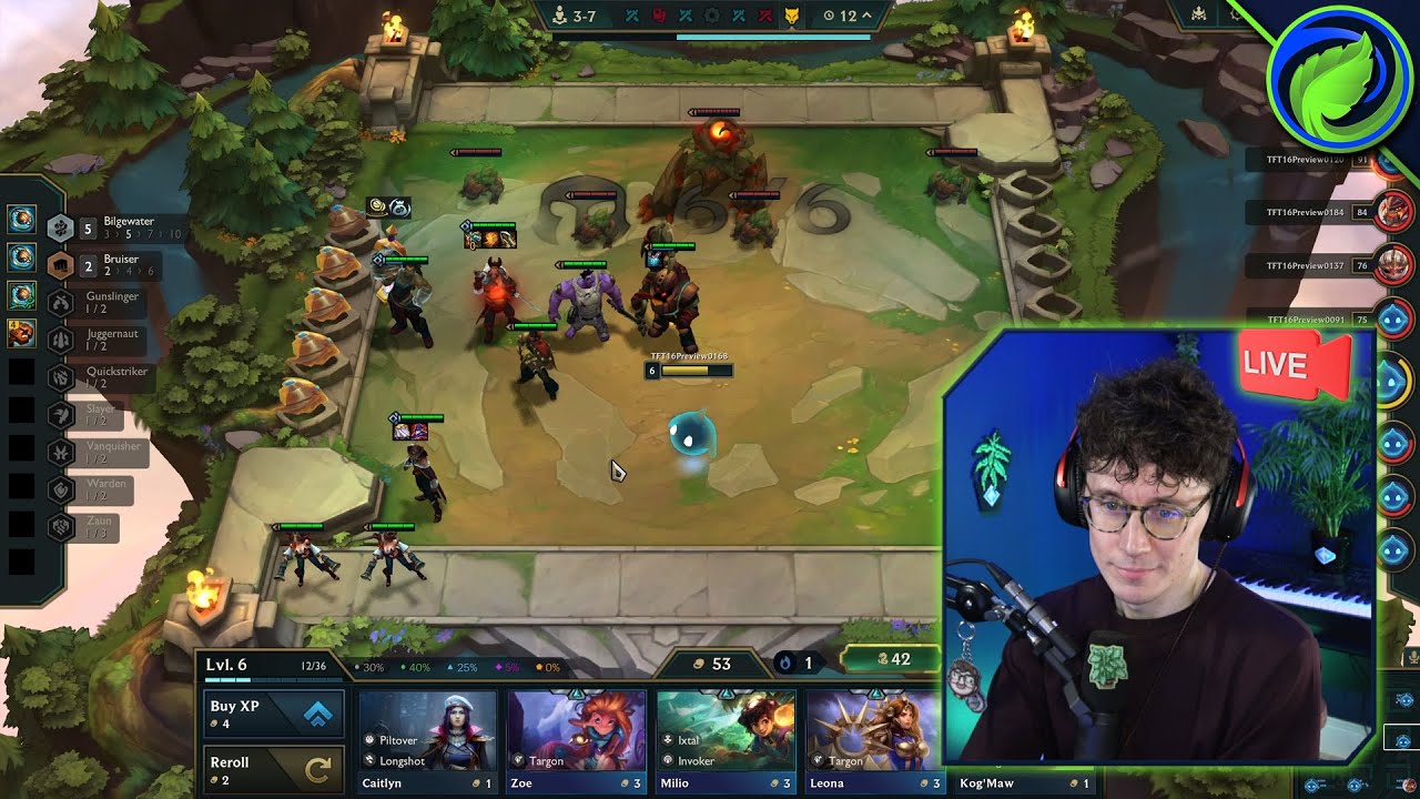 Grinding Ranked | TFT Set 16 | Spuzie Live