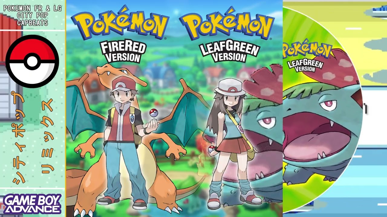 🎷 City Pop - POKEMON Fire Red & Leaf Green Remix Album