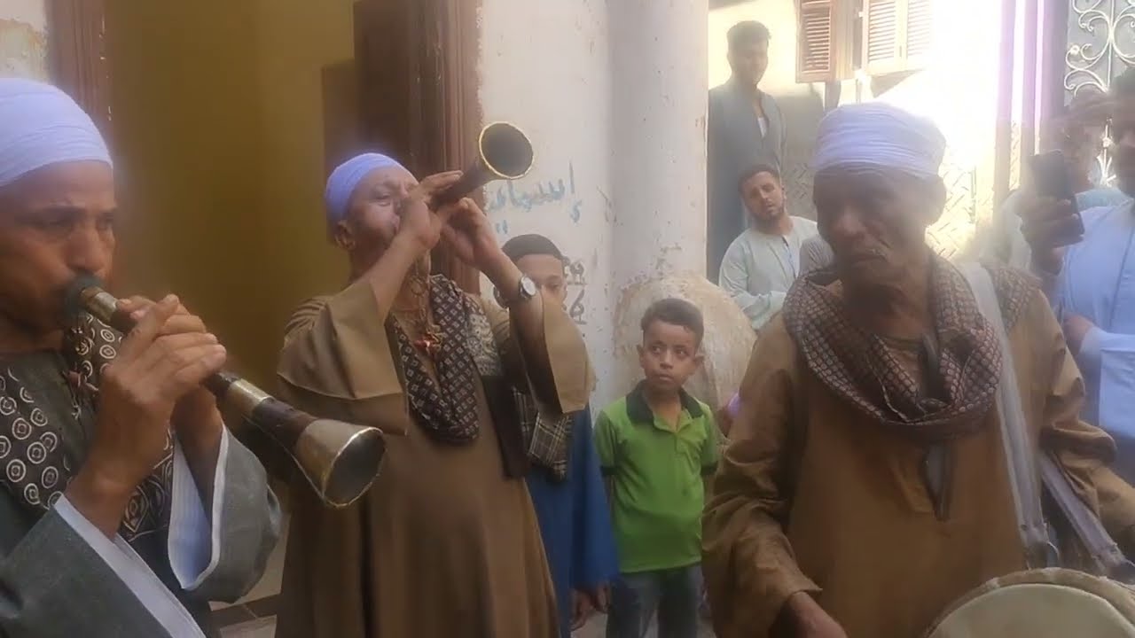 Traditional Upper Egypt Wedding Vibes | Mizmar & Local Drums