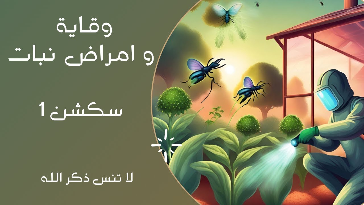سكشن 1 مادة وقاية وامراض نبات كلية زراعة فرقة اولى.