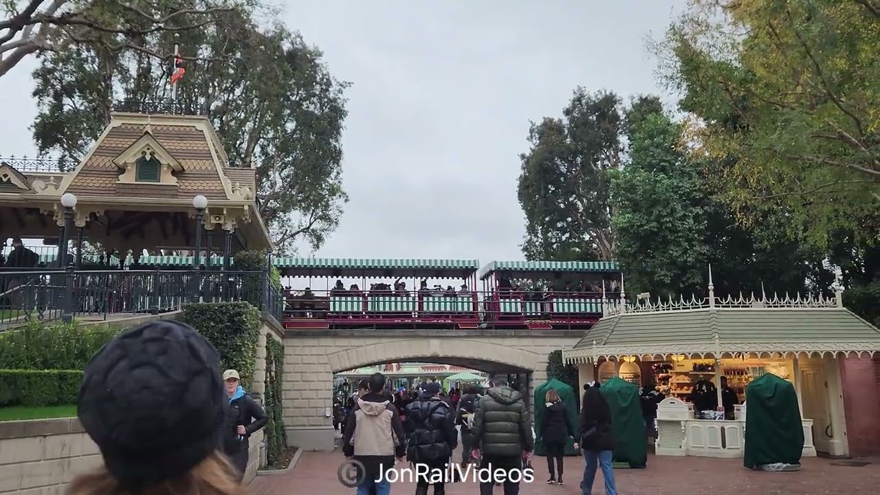 1/4/26 Pre: The Disneyland Railroad: Ernest S. Marsh 4 departs Main Street Station-2