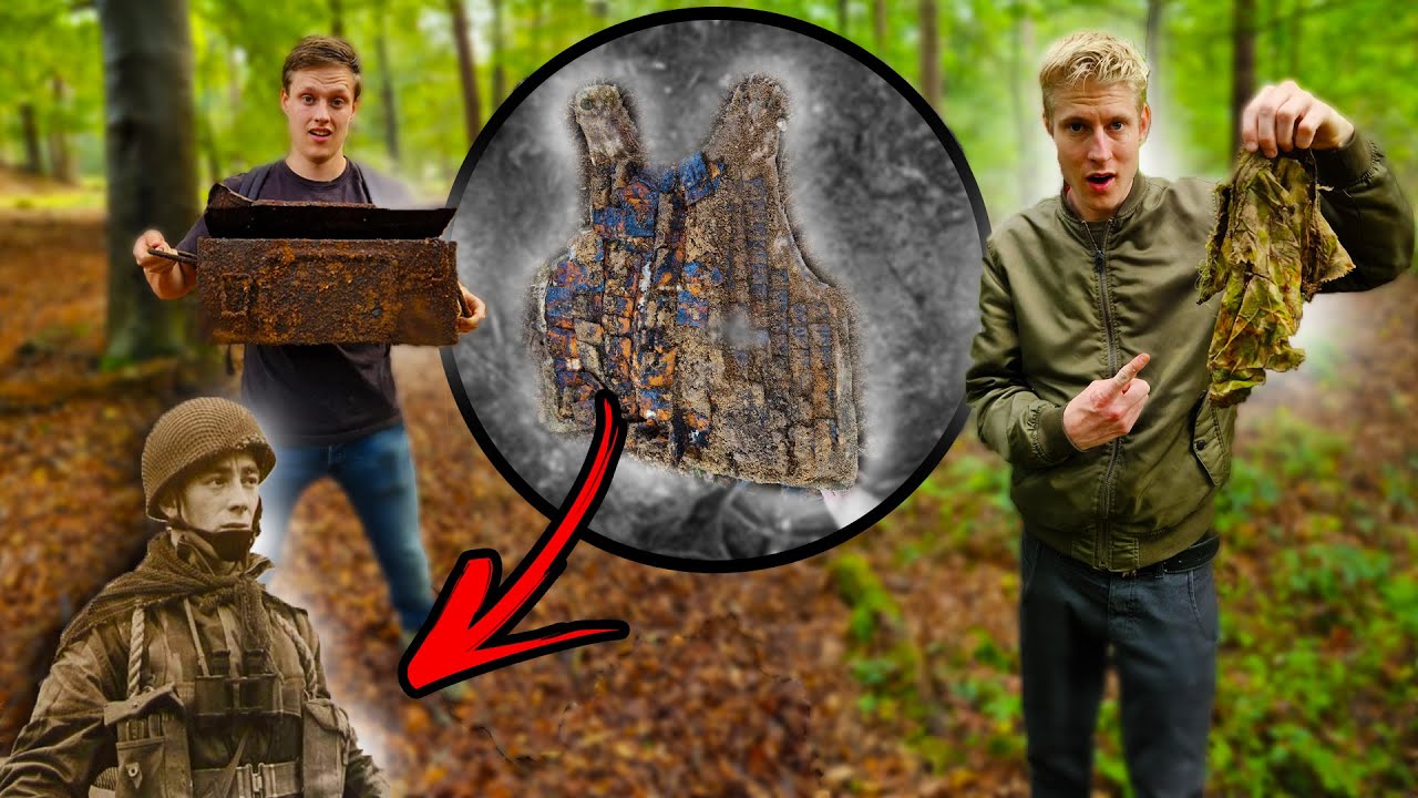 Kogelwerend Vest Gevonden *Metaaldetector*
