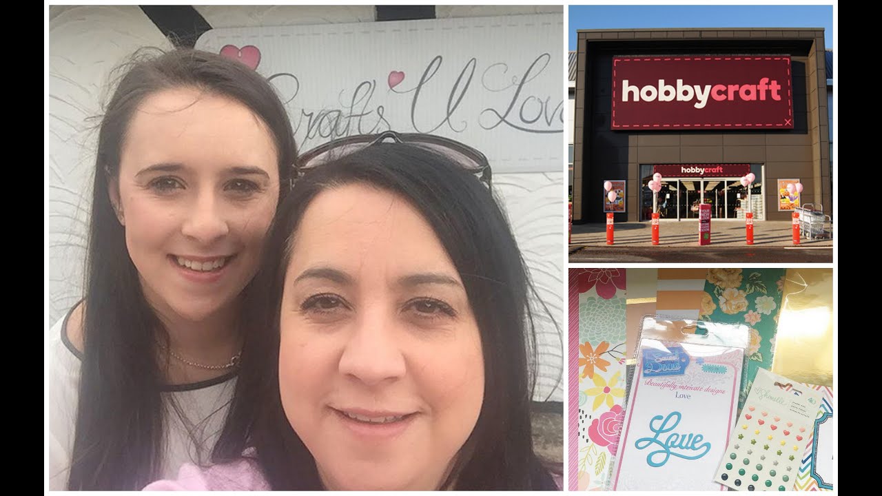 Vlog - A trip to Crafts U Love, Hobbycraft &  bit more!