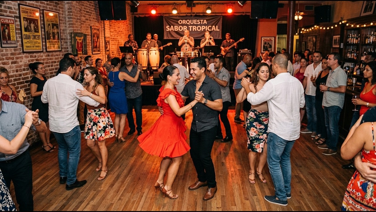 Salsa Tropical Nights 💃 Latin Bar & Lounge Music