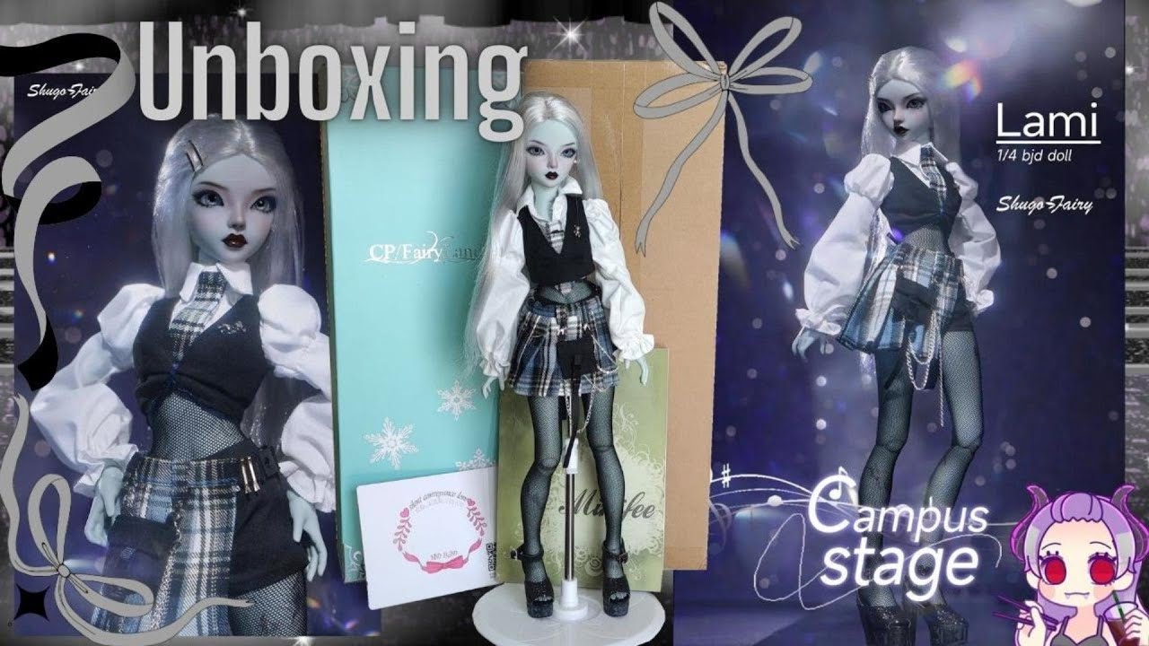 Unboxing Bjd 1/4 Lami Minifee recast !♥ no commentary