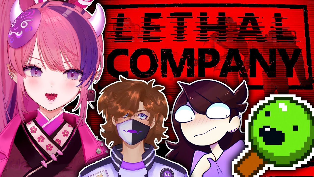 LETHAL COMPANY ft. JaidenAnimations, Ranboo, Slimecicle, Cellbit & Baghera Jones