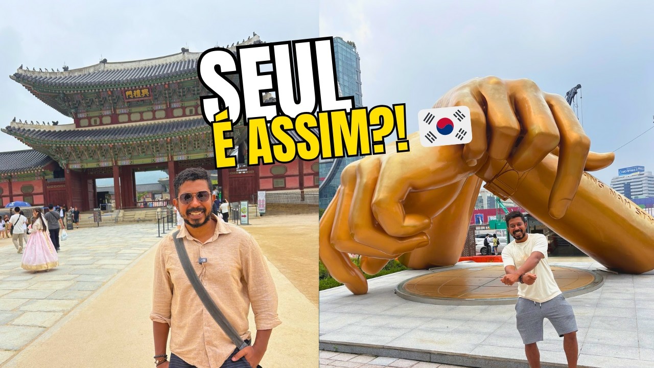CHEGAMOS EM SEUL 🇰🇷 | Choque cultural, preços e a vida de dorama na prática