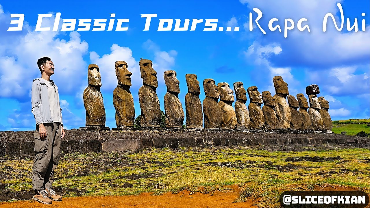🗿Rapa Nui (Easter Island) Adventures 🌺 The Moai & 3 Classic Tours