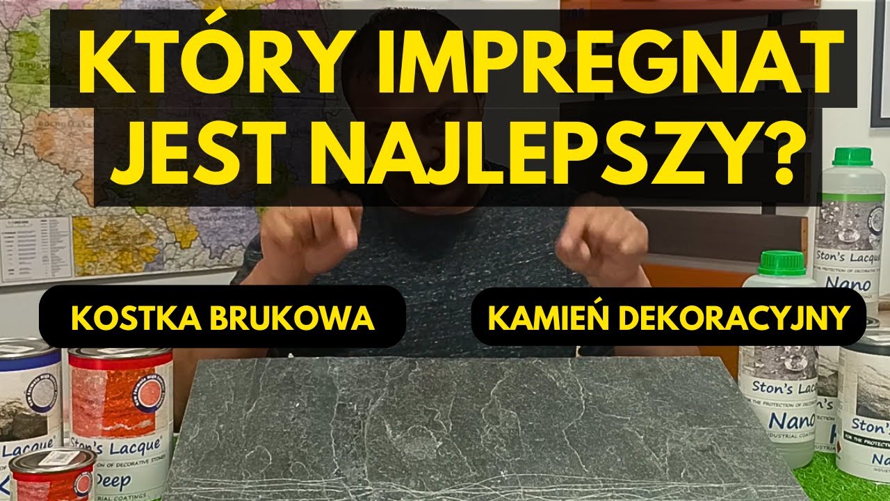 KTÓRY IMPREGNAT JEST NAJMOCNIEJSZY? TEST IMPREGNATÓW STON'S LACQUE - PORYSOWANA PŁYTA!!!