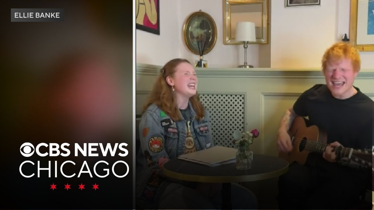 Local musician sings with Ed Sheeran in London