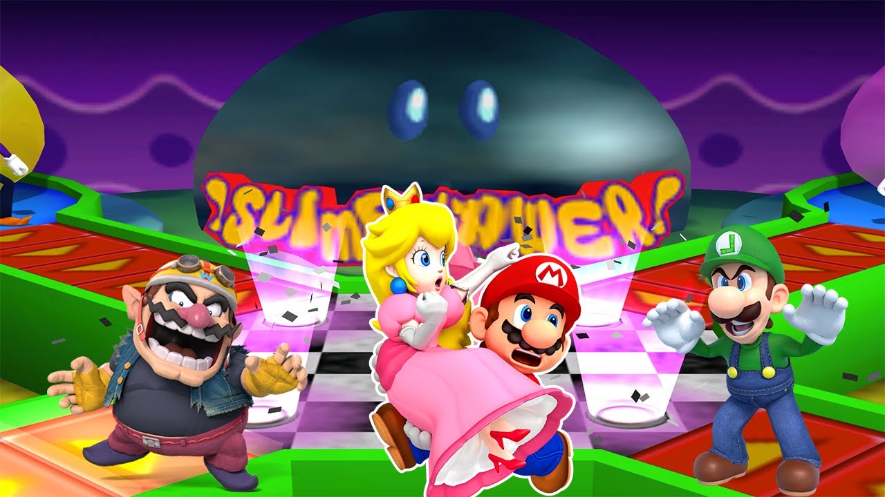 Mario Party Series - Top 19 Minigames - Peach vs Boyfriends