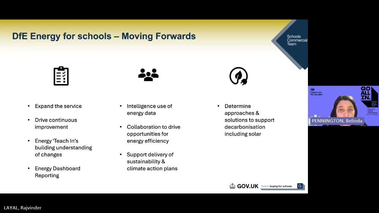 DfE Energy for Schools - Power Hour January 2026