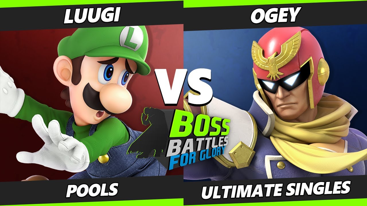 BOSS BATTLES: FG - Luugi (Luigi) Vs. Ogey (Captain Falcon) SSBU Ultimate Tournament