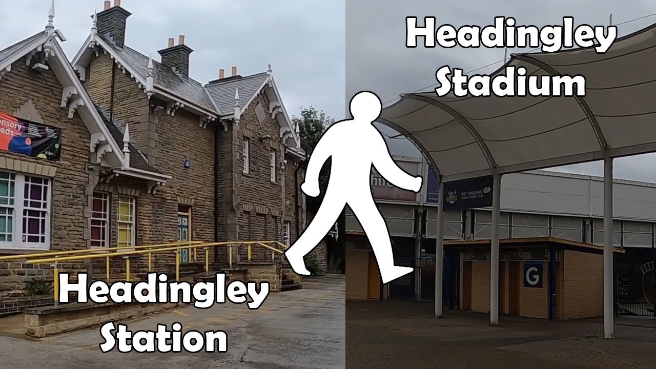 How to walk from Headingley Station to Headingley Stadium | Full Walk 2020