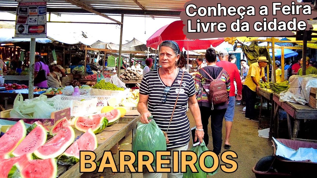 Conhe&ccedil;a a Feira Livre da cidade de Barreiros PE 