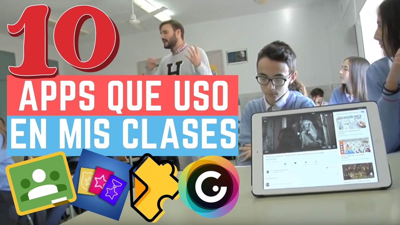 Las 10 HERRAMIENTAS y APPS que más USO en mis CLASES 👨‍🏫💻📝