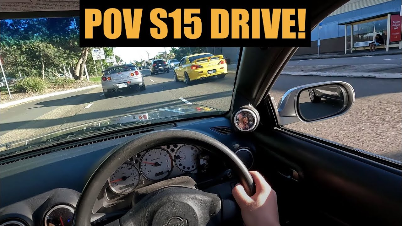 (POV) Nissan Silvia S15: поездка на японских автомобилях!!