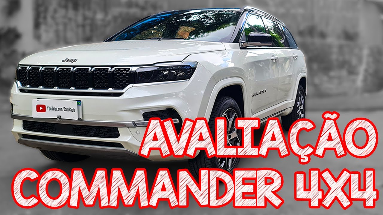 Avaliação Jeep Commander Diesel 4x4 2022 - não compre uma SW4 antes de ver esse vídeo!