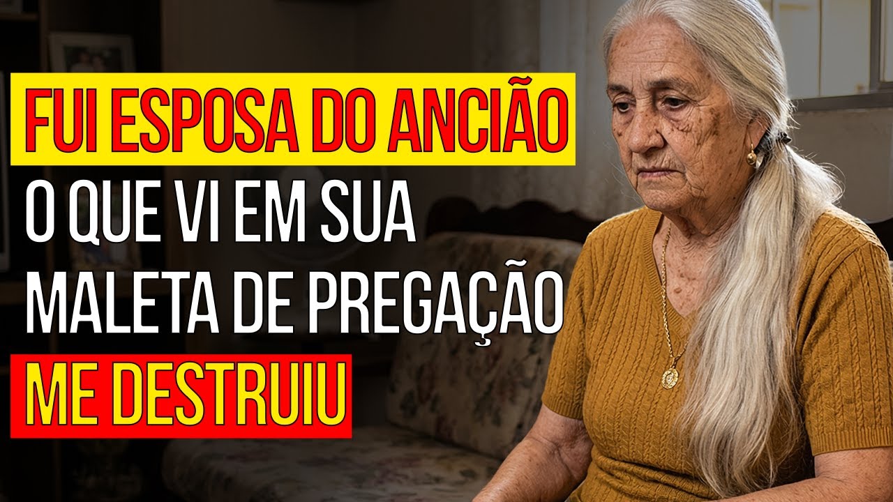 HISTÓRIA REAL: Fui Esposa do Ancião — O que vi em sua MALETA DE PREGAÇÃO me destruiu
