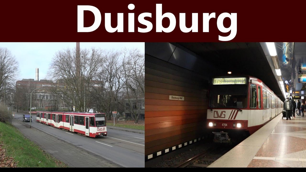 Straßenbahn / Stadtbahn Duisburg (2023)
