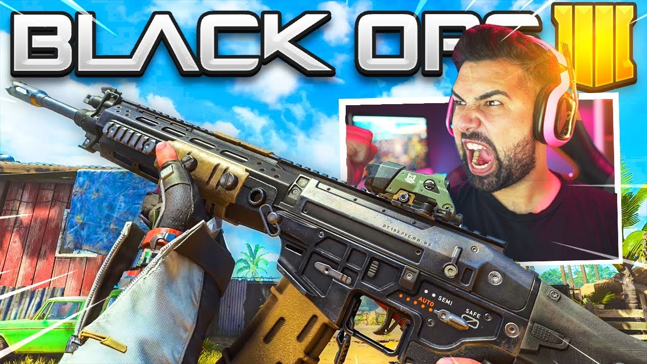 The New ASSAULT RIFLE Gameplay in Black Ops 4..
