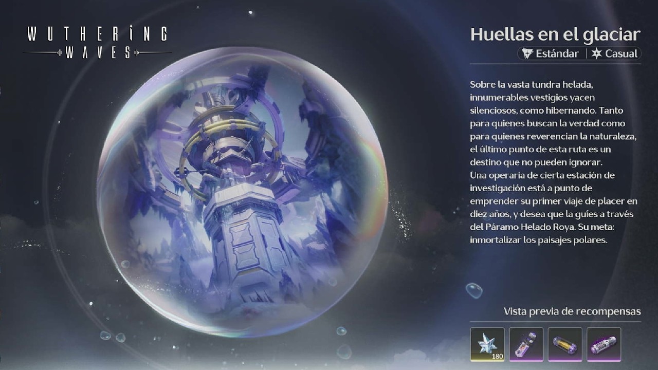 Huellas en el glacial [Evento Completo] Wuthering Waves