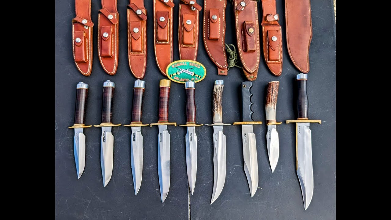 CUCHILLOS RANDALL,  MI COLECCIÓN ACTUAL