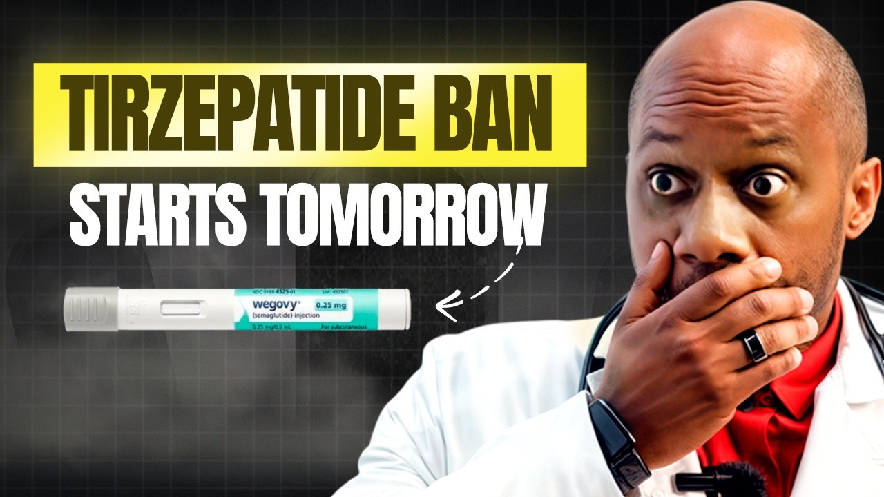COMPOUNDED TIRZEPATIDE ENDS TOMORROW! What You NEED to Know!