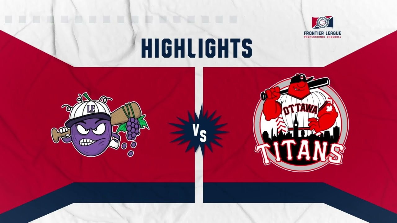 Frontier League | Lake Erie Crushers vs Ottawa Titans Highlights | May 18, 2025 | #hometeamnetwork
