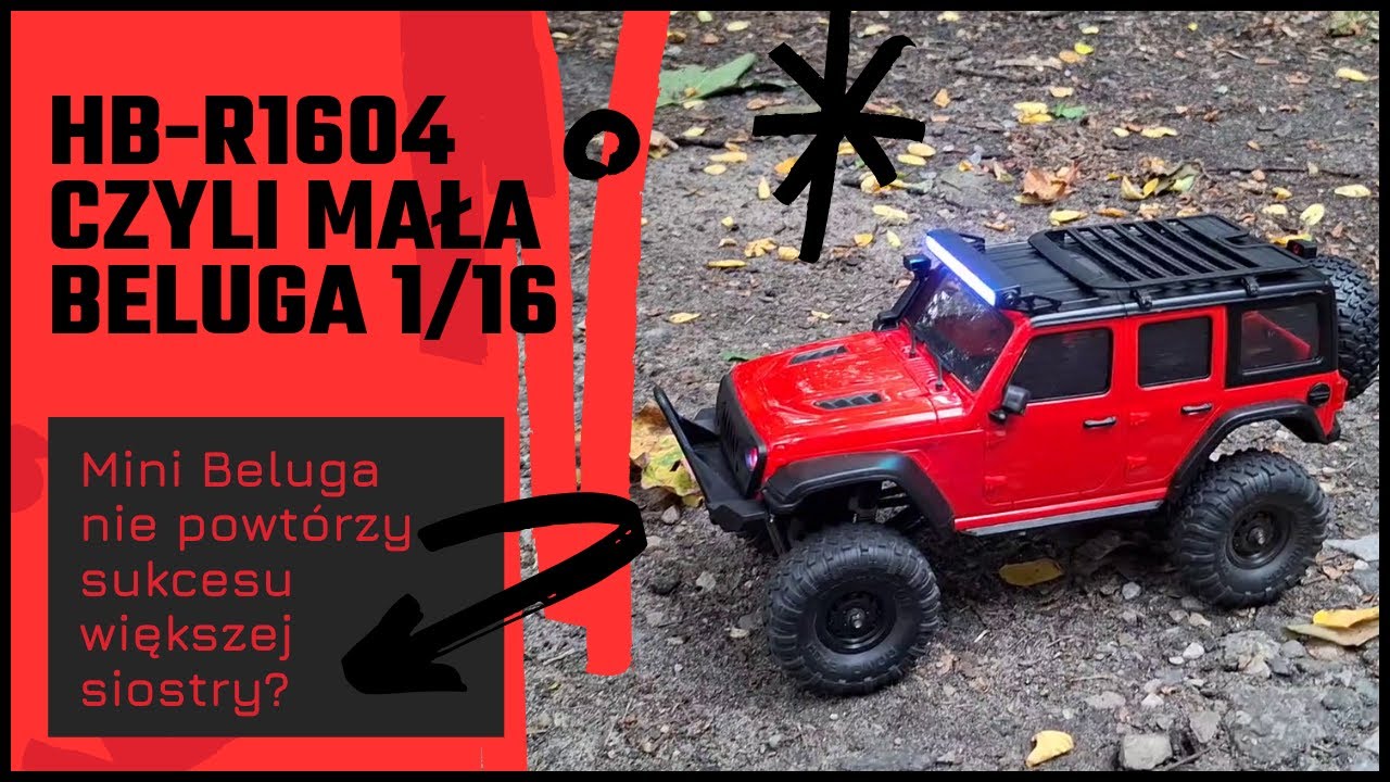 HB R1604, czy mała beluga 1/16 jest tak dobra, jak jej większa siostra w skali 1/10?