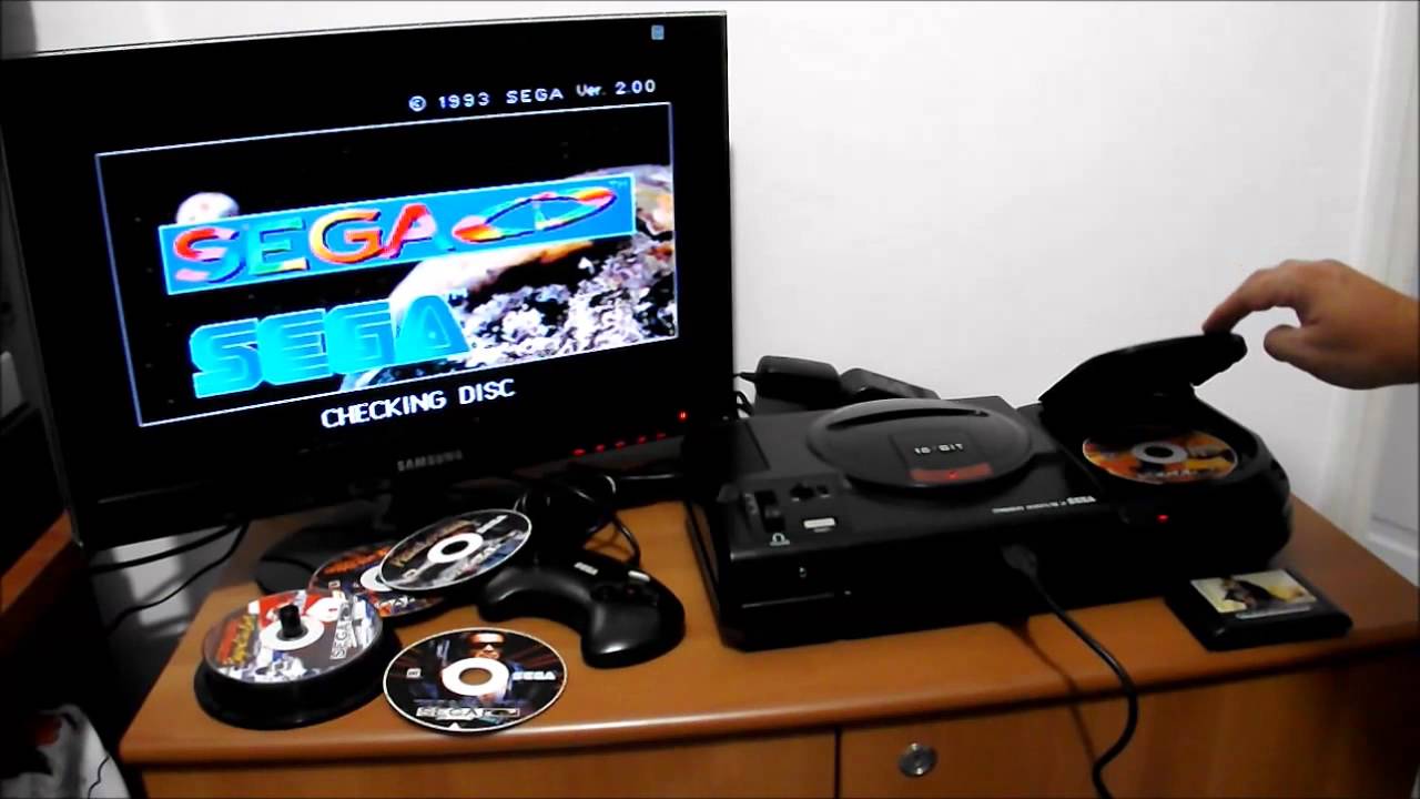 Sega CD Completo na Caixa