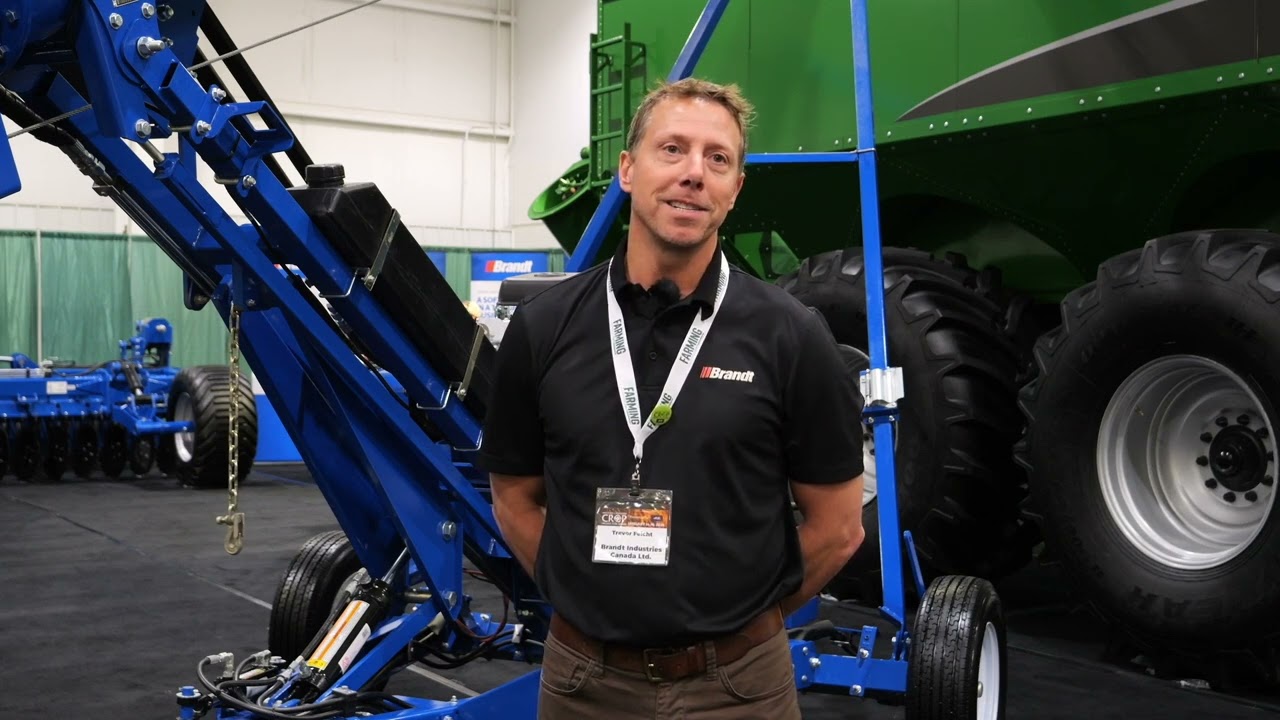 Capacity and flexibility are features of the Brandt 1345 B Series U-Trough auger