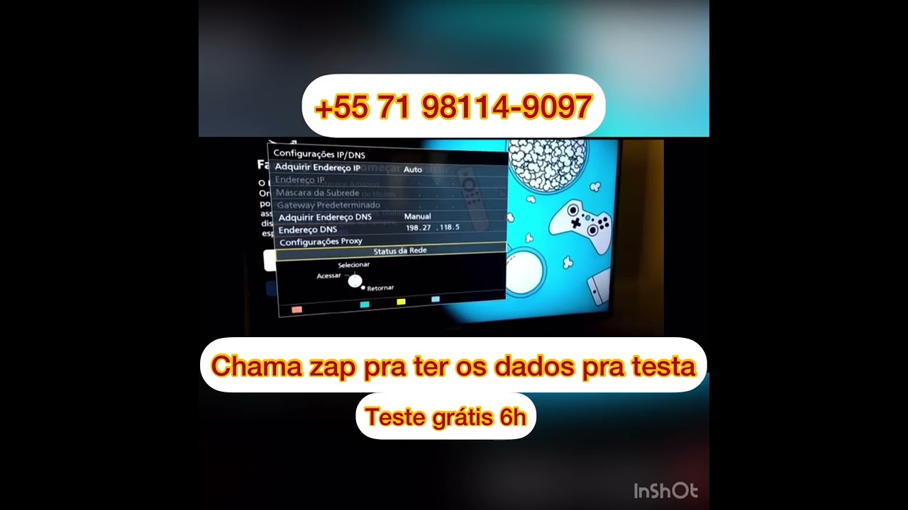 Novo aplicativo Panasonic Smartersplayers 2024 nova DNS