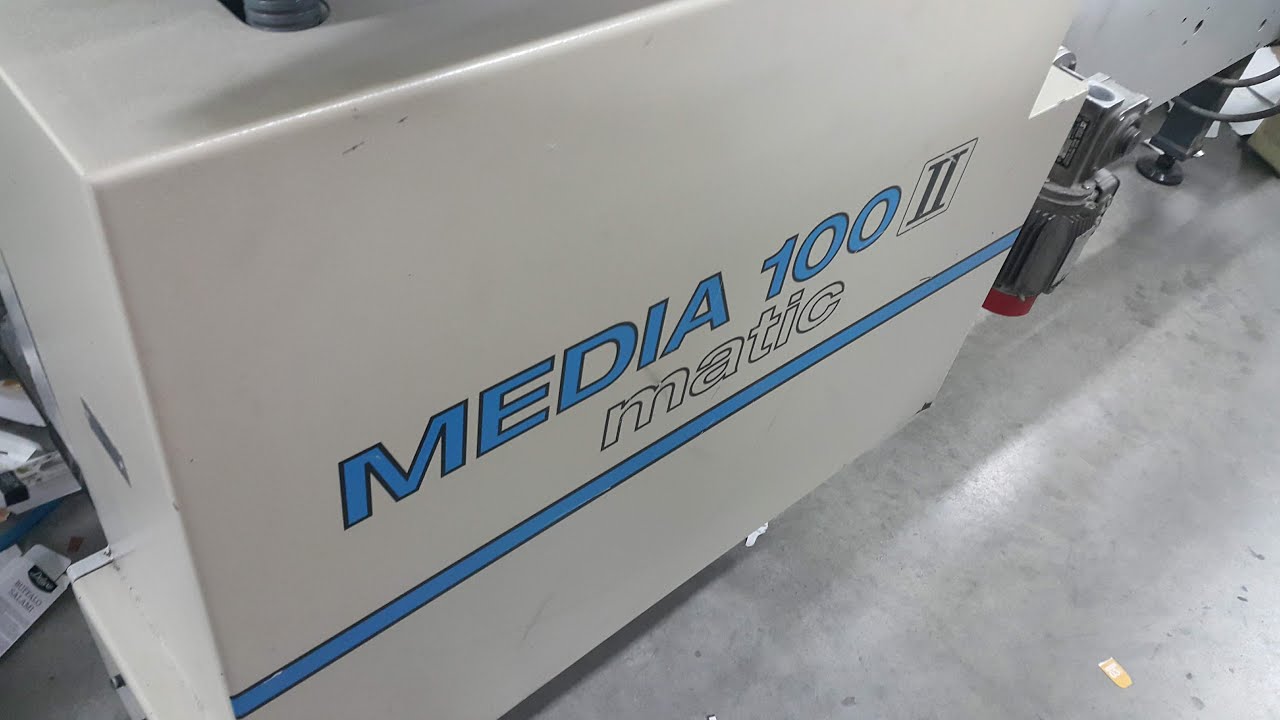 BOBST Media 100 II A2 Matic - Folder-Gluer