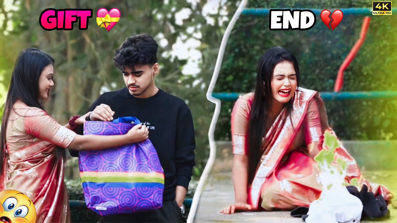 Girlfriend Ka Gift Aag Laga Ke Jala Diya 💔😭 @Ankur-000 