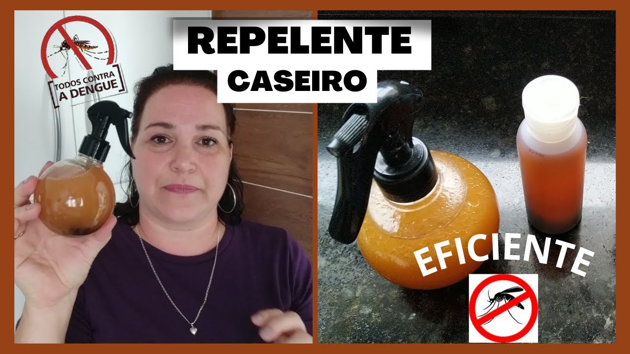 🚨 REPELENTE CASEIRO contra o MOSQUITO DA DENGUE - muito EFICIENTE 🦟