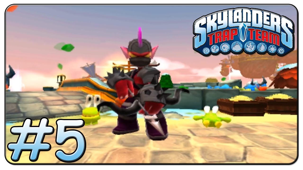 Skylanders Trap Team Walkthrough Part 5 Villain Bootcamp & Windy Pass