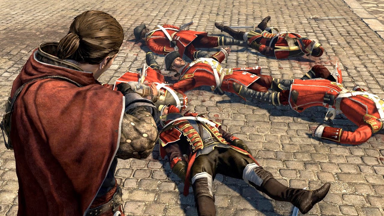 Assassin's Creed Rogue Sir James Gunn's Armor Free Roam & Combat