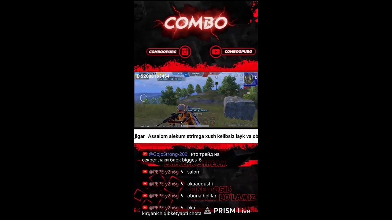 Lakalka obunachilar bilan birga oʻynaymiz