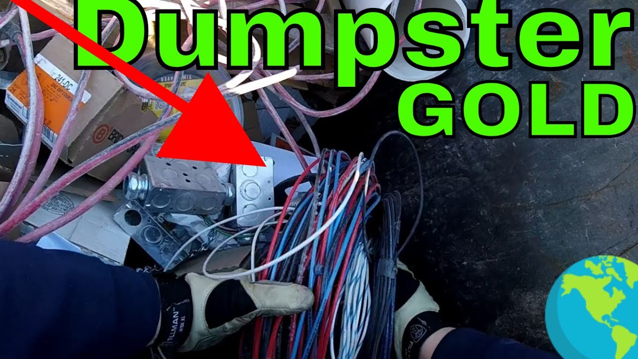 Dumpster Diving Trash Picking Scores - What People Throw Away