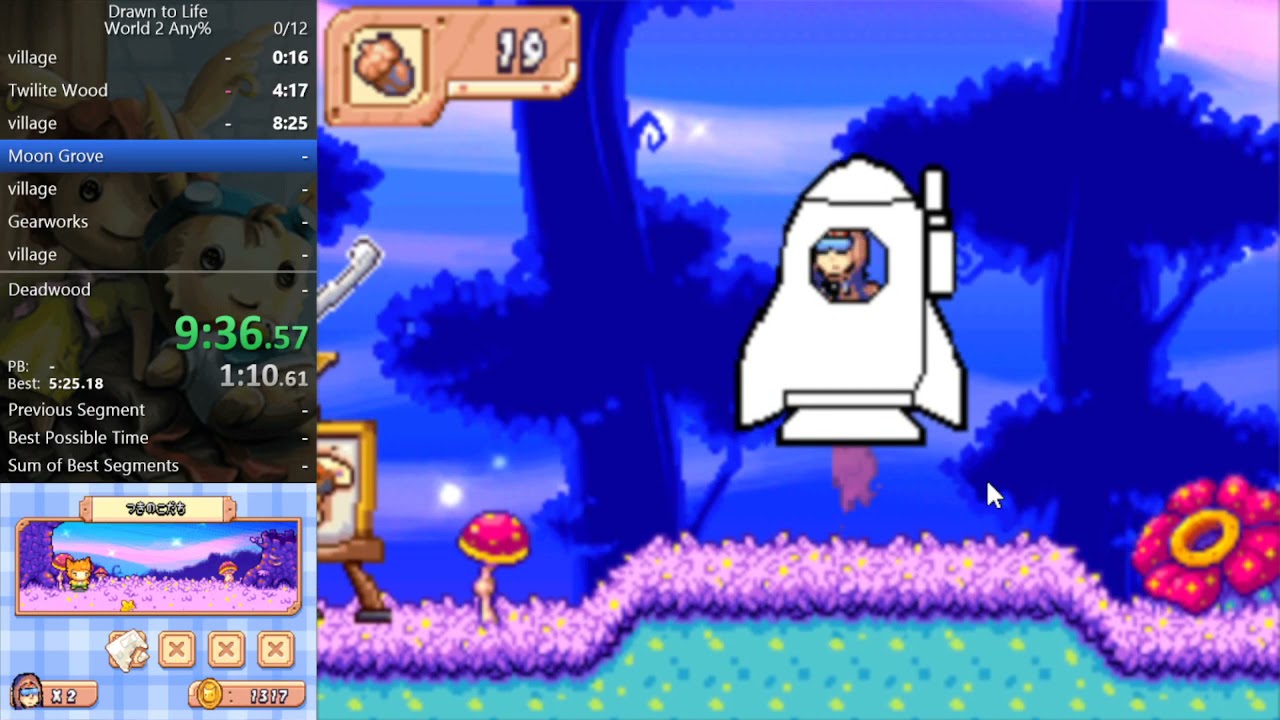 (WR) Drawn to Life World 2 Any% Speedrun in 41:49