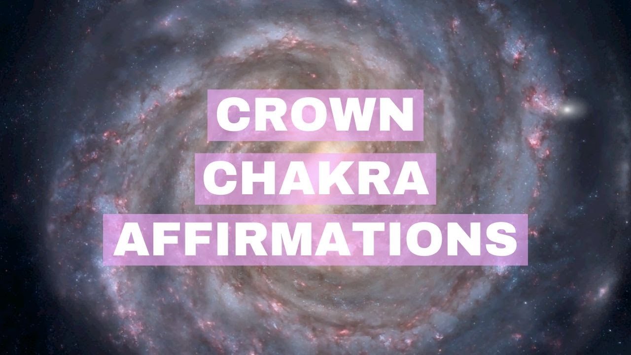 Crown Chakra 20 Min Meditation & Affirmations for Spiritual Connection & Higher Consciousness